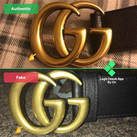 fake gucci vs real belt|real gucci belt gold buckle.